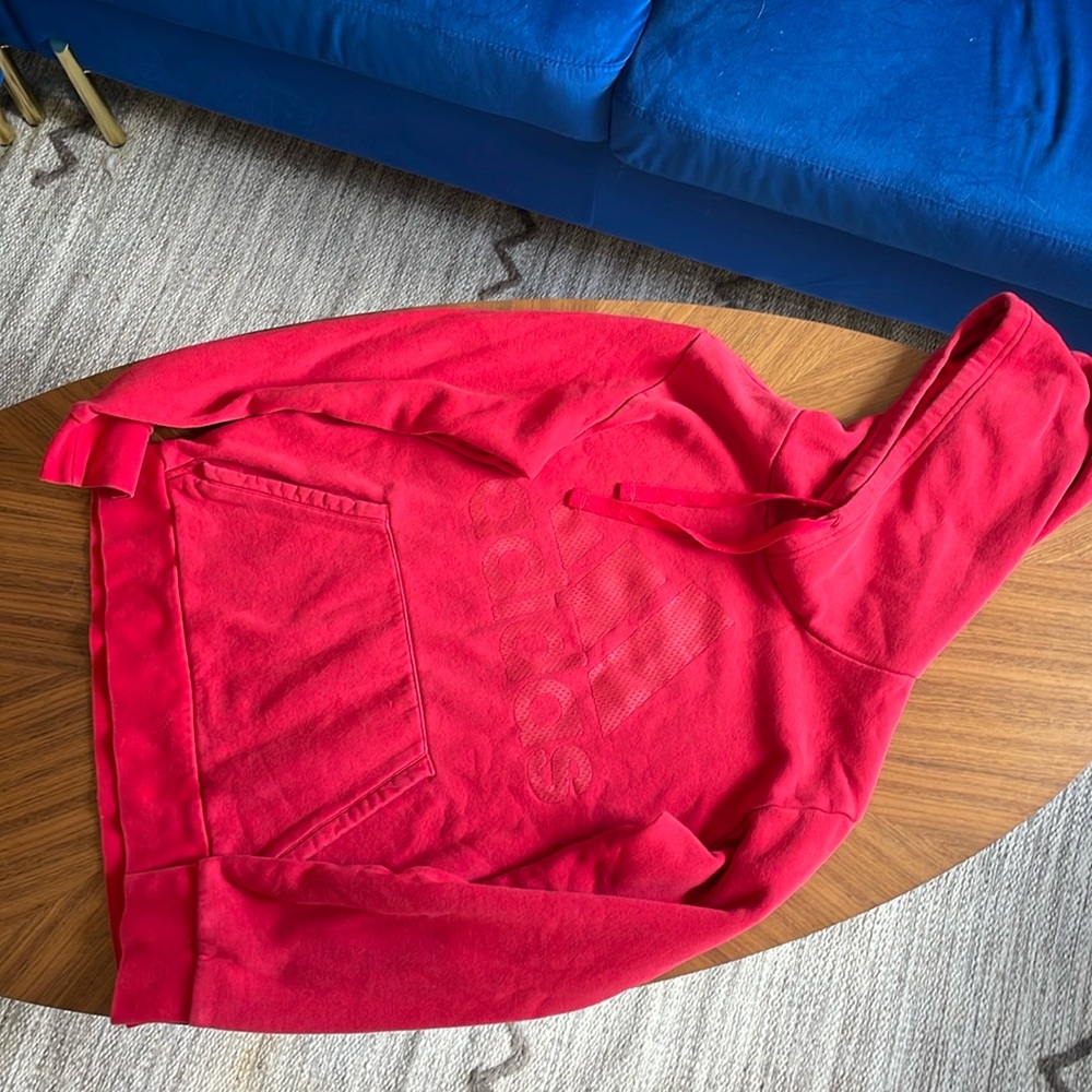 Adidas Red Hoodie